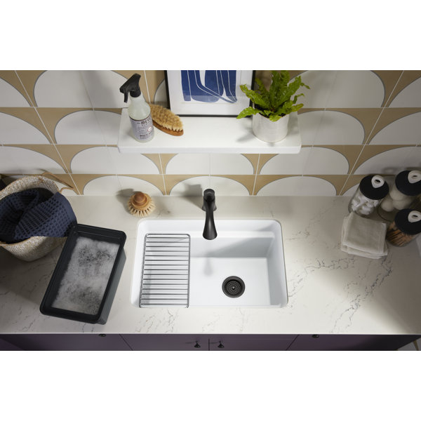 Kohler Cairn 271/2 in. X 185/16 in. X 125/8 in. Undermount Utility